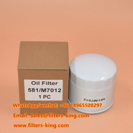 Hydraulisch filter 581/M7012