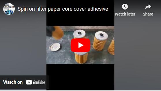 Spin-on-filterpapier kernafdekkingslijm