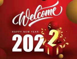 gelukkig nieuwjaar 2022